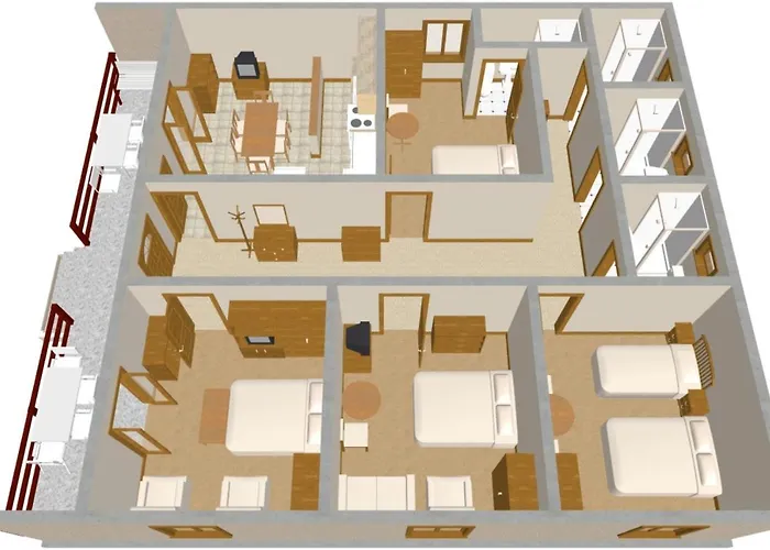 Apartment With Parking Space - 927 *